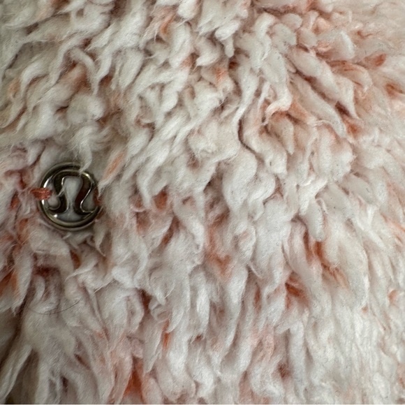 Lululemon Warmth Restore Sherpa Pullover Heathered Copper Clay Size Large/XL - Picture 11 of 15